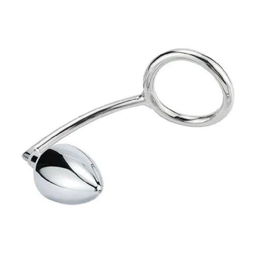 Set Steel with Anal Hook Ring Stainless 4663 DiscreetChoice Cock 1228